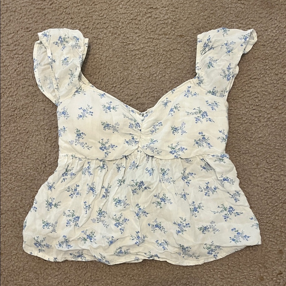 Hollister Floral Top